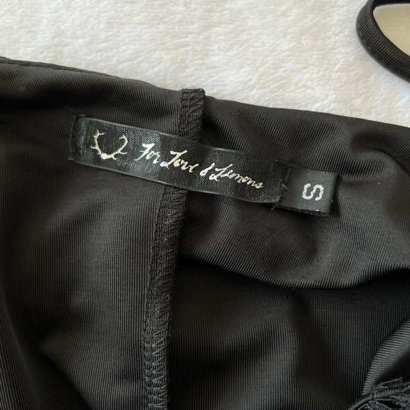 For Love And Lemons Longhorn Maxi Dress in Black - Picture 6 of 14